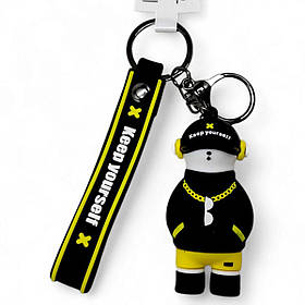 Брелок Ведмедик чорний