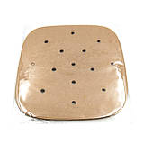 Вкладиші для аерогрилю мультипечі пергаментні комплект 30 шт 16х16 см, фото 3