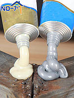 Універсальний двокомпонентний клей для металу Рідка зварка 100г Двохкомпонетний клей на епоксидній смолі, Холодна зварка