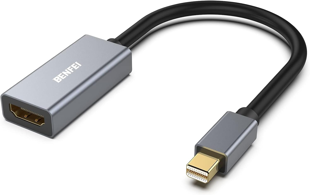 Mini DisplayPort-HDMI адаптер BENFEI 4K – сумісність із MacBook та Surface Dock