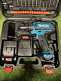 Шурупокрут Makita 331 DWE (24 V, 5.0 AH) з набором інструментів, запасний акумулятор, фото 4
