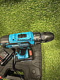 Шурупокрут Makita 331 DWE (24 V, 5.0 AH) з набором інструментів, запасний акумулятор, фото 8