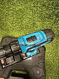 Шурупокрут Makita 331 DWE (24 V, 5.0 AH) з набором інструментів, запасний акумулятор, фото 7