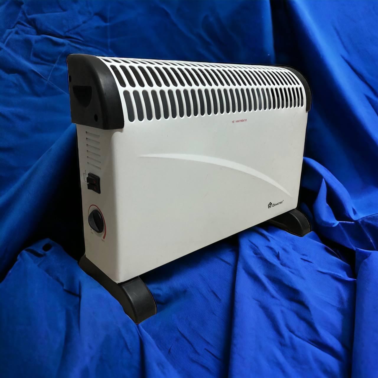 Переносний обігрівач Domotec MS-5904 2000 Вт, Конвектора обігрівачі, EG-902 Металевий обігрівач