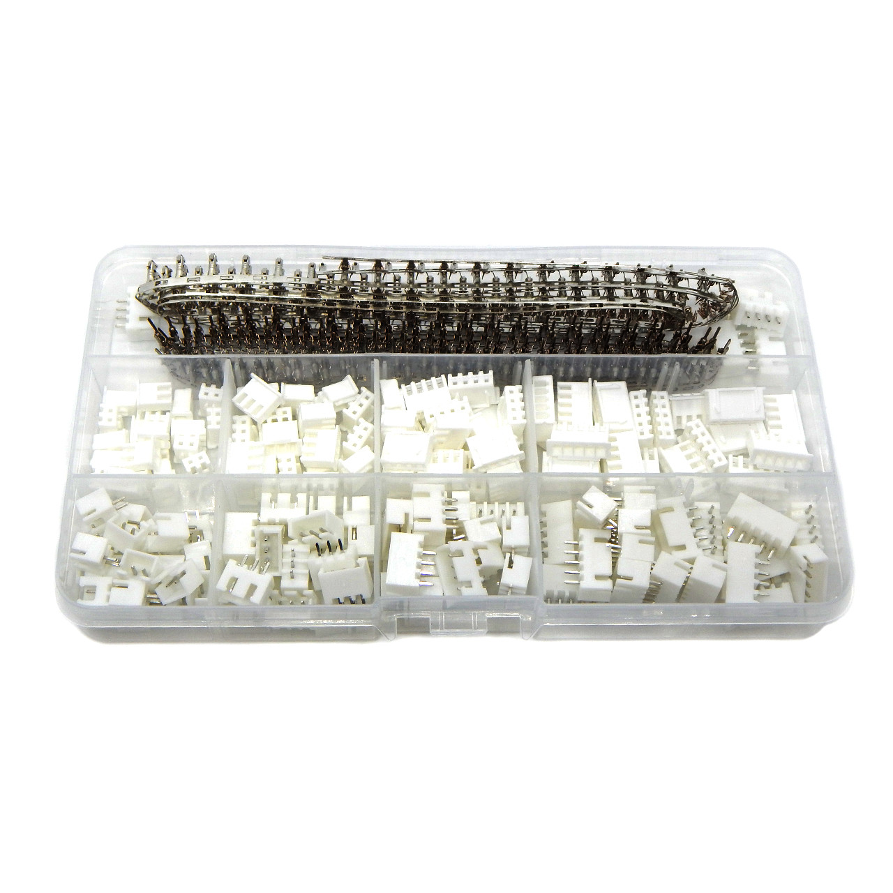 Комплект разъемов JST-XH 2.54 мм (560 шт), набор контактных