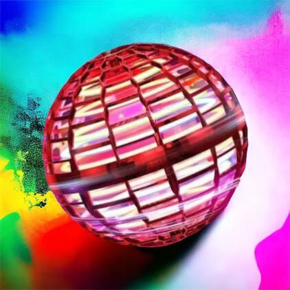 Літаючий куля flying ball FlyNova Pro Gyrosphere, Світиться куля flynova UJ-603 pro gyrosphere