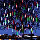 Гірлянда штора мультиколор, 8 паличок по 2 м, провід 3 м, Хатинка, фото 5