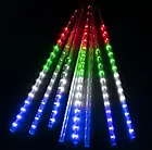 Гірлянда штора мультиколор, 8 паличок по 2 м, провід 3 м, Хатинка, фото 6