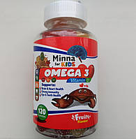 Minna Omega-3 Омега 3 Витамины для детей 120шт. Египет