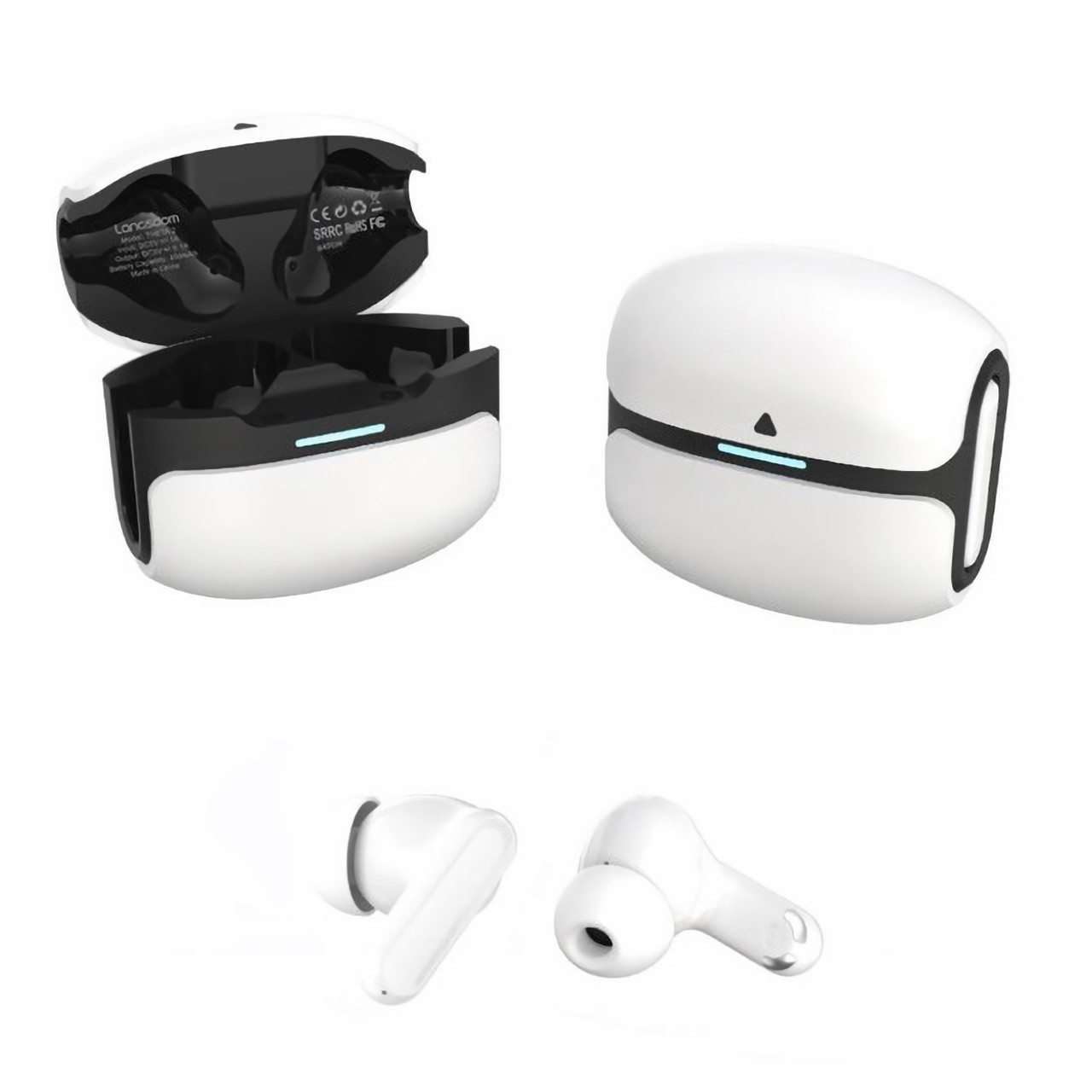Бездротові ігрові навушники Bluetooth TWS Langsdom TG12 Білий