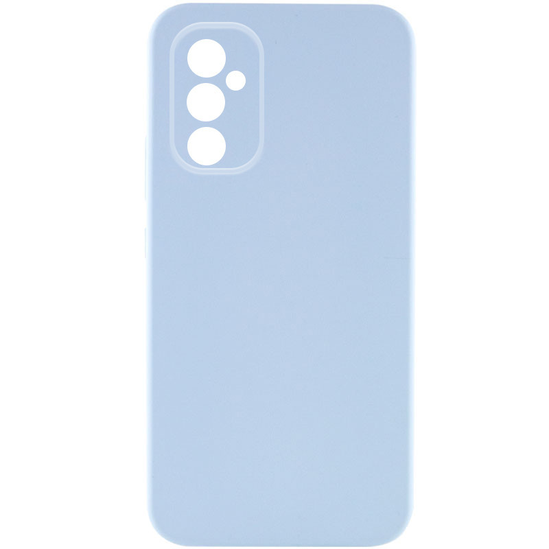Чохол Silicone Cover Lakshmi Full Camera (AA) для Samsung Galaxy A56 5G | Мікрофібра Блакитний / Sky Blue