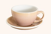 LOVERAMICS EGG Potter Latte Cup (роуз) чашка і блюдце Латте 300 мл
