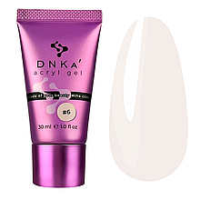 Акрил гель DNKa Аcryl Gel №0006 Creamy (tube) 30мл