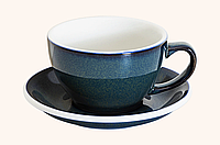 LOVERAMICS EGG Potter Latte Cup (найт скай) чашка і блюдце Латте 300 мл