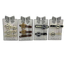 Набір заколок по 3 та 2 штуки