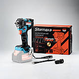 Акумуляторний гайковерт 20В Sturmax IWM3202CRP, фото 7
