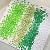 Весняно-літні маленькі зелені листочки для декору нігтів 50 шт стильні фігурки для унікального манікюру, фото 5