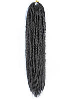 30 кос Сенегальські 60см. 100гр. Тон1 "Twist Hair"