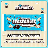 Білий шоколад Feastables Mr Beast Cookies Creme White Chocolate Bar 60г, фото 5