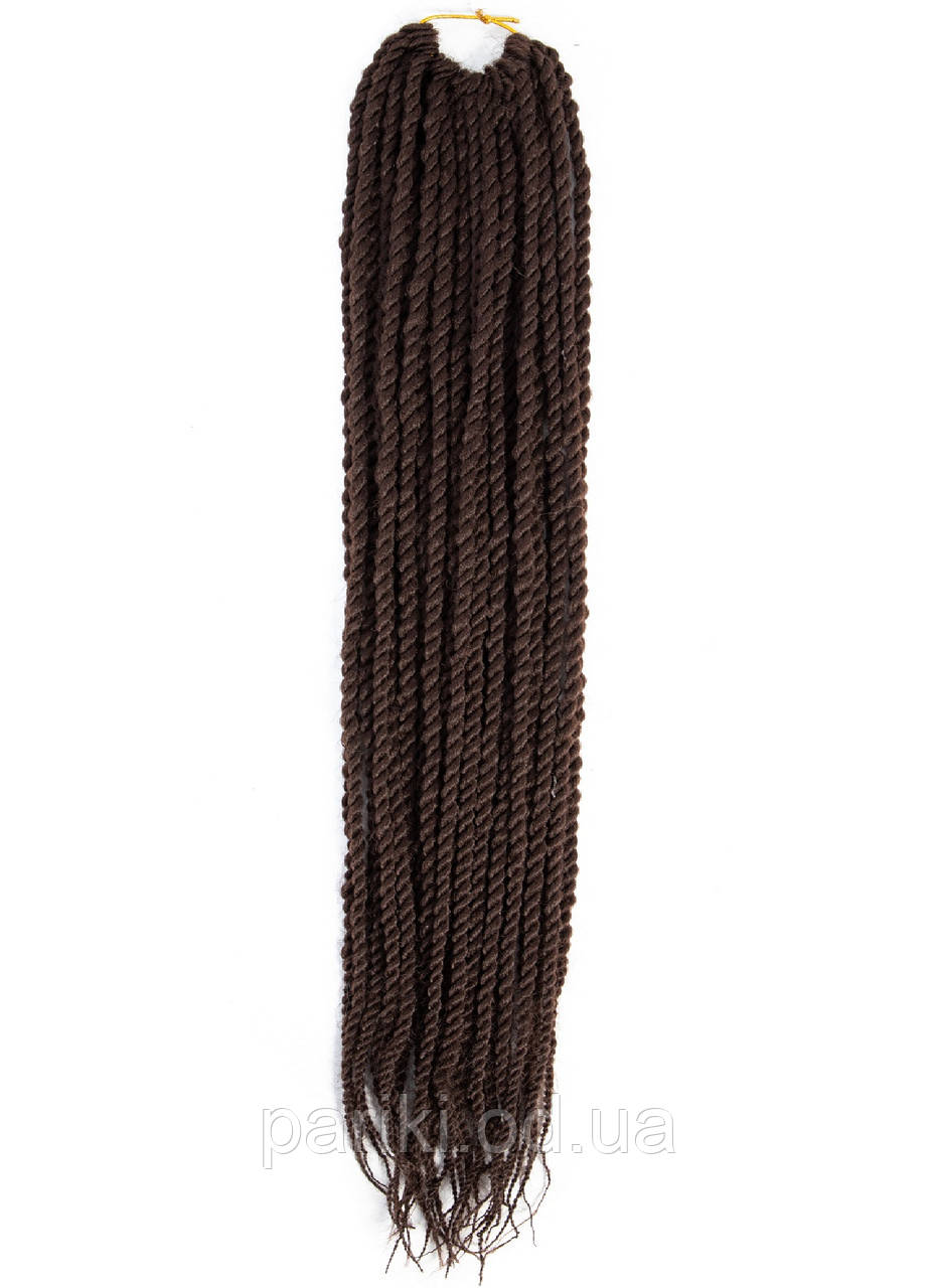 30 кос Сенегальські 60см. 100гр. Тон1  "Twist Hair"