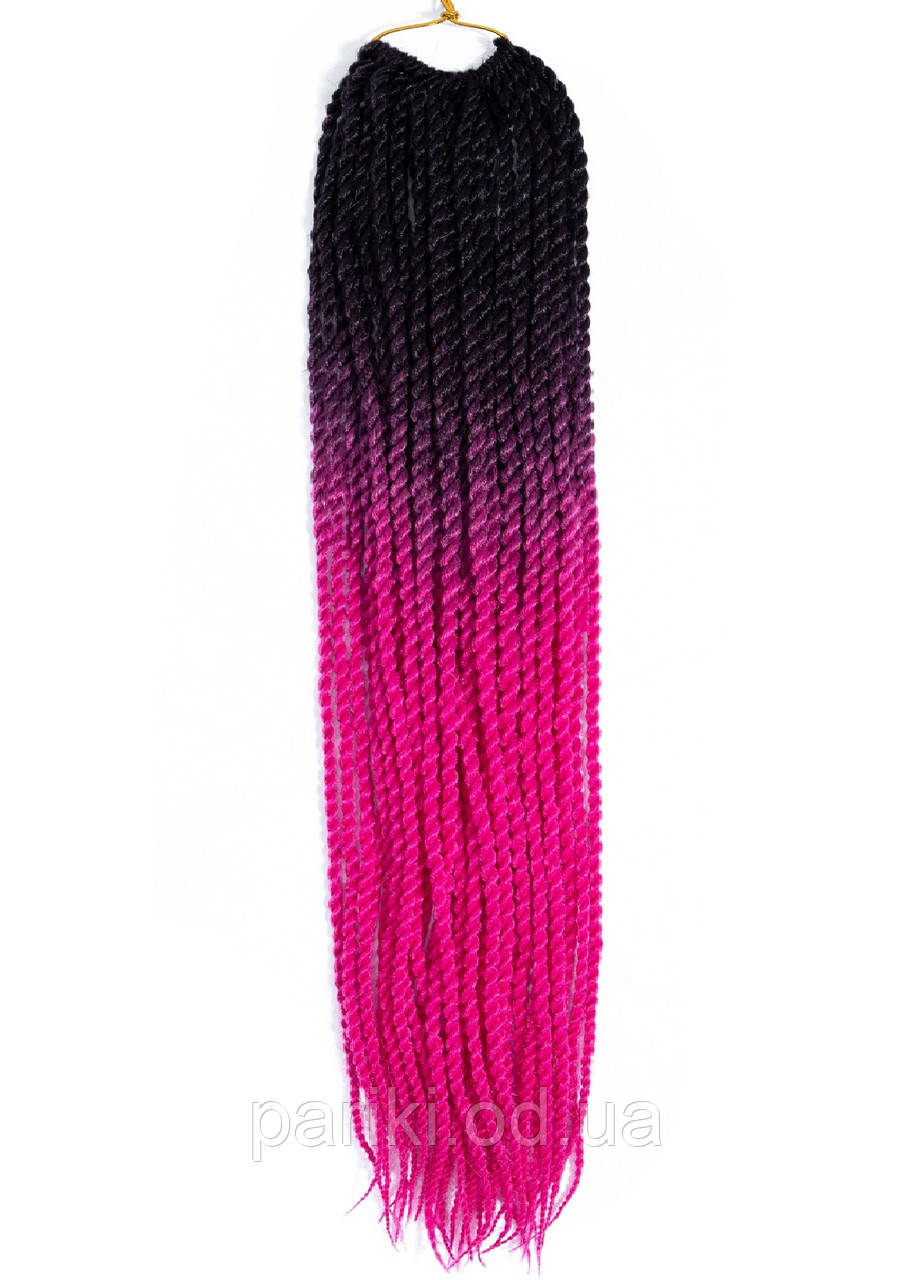 30 кос Сенегальські 60см. 100гр. Омбре2  "Twist Hair"