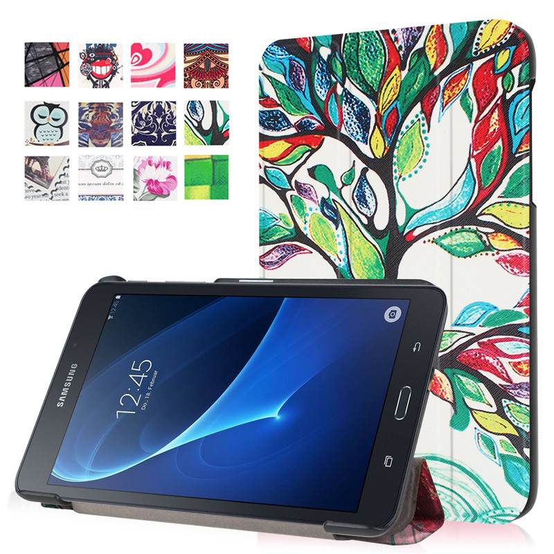 Чехол Samsung Galaxy Tab A 7.0 T280 T285 Ultra Slim Happy Tree, фото 1