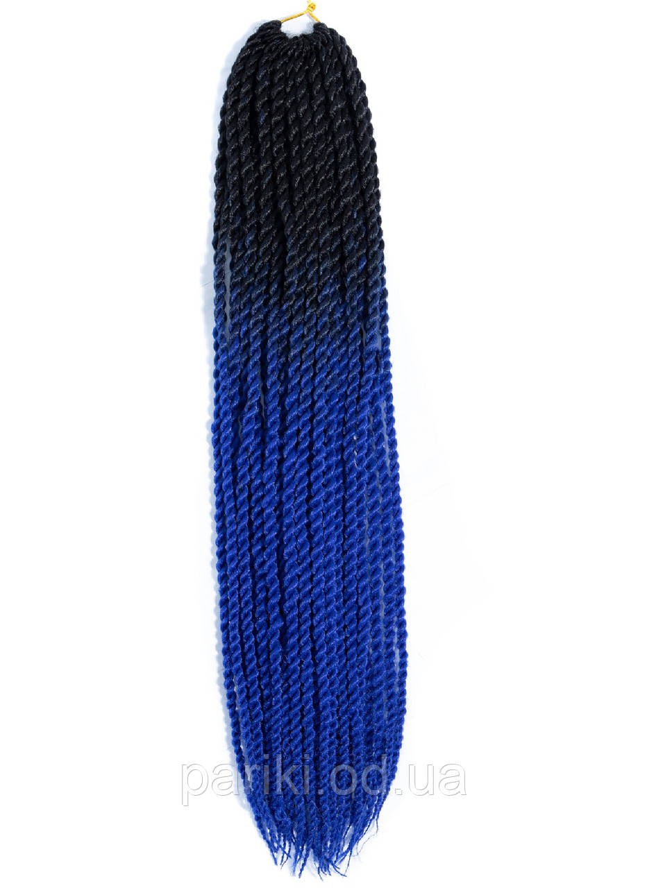 30 кос Сенегальські 60см. 100гр. Омбре2  "Twist Hair"