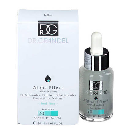 Пілінг з АНА кислотами 5% Dr. Grandel Alpha Effect AHA-Peeling Index 20, 30 мл, фото 3
