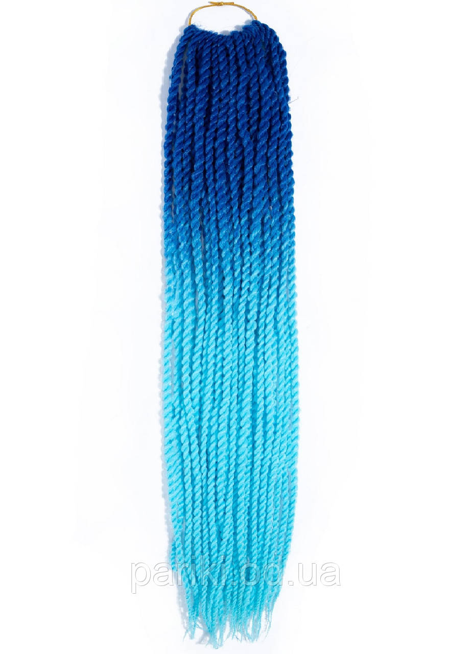 30 кос Сенегальські 60см. 100гр. Омбре2  "Twist Hair"