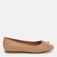 Женские балетки Nine West 101064115 37 Бежевые (8682894882201)