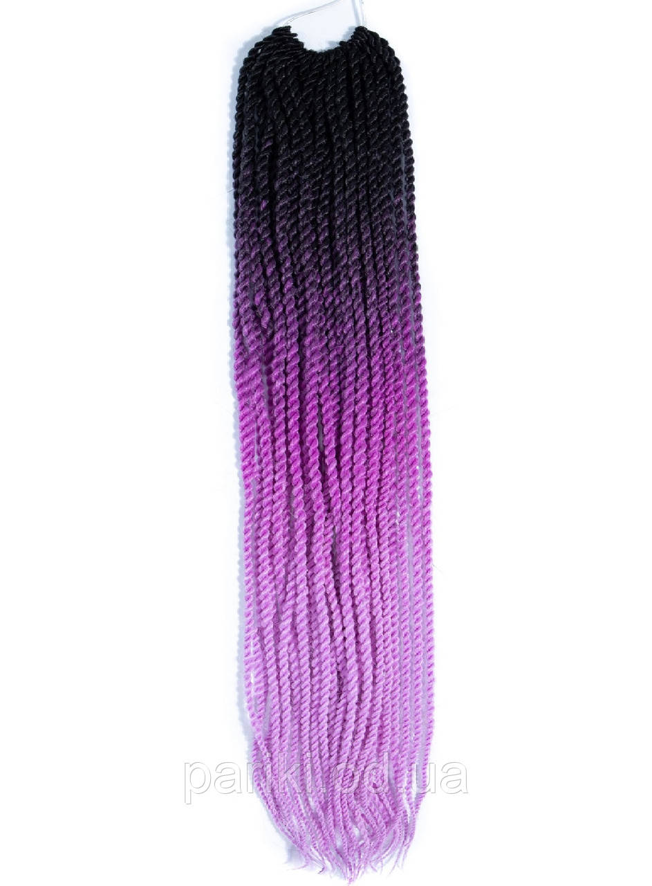 30 кос Сенегальські 60см. 100гр. Омбре3  "Twist Hair"