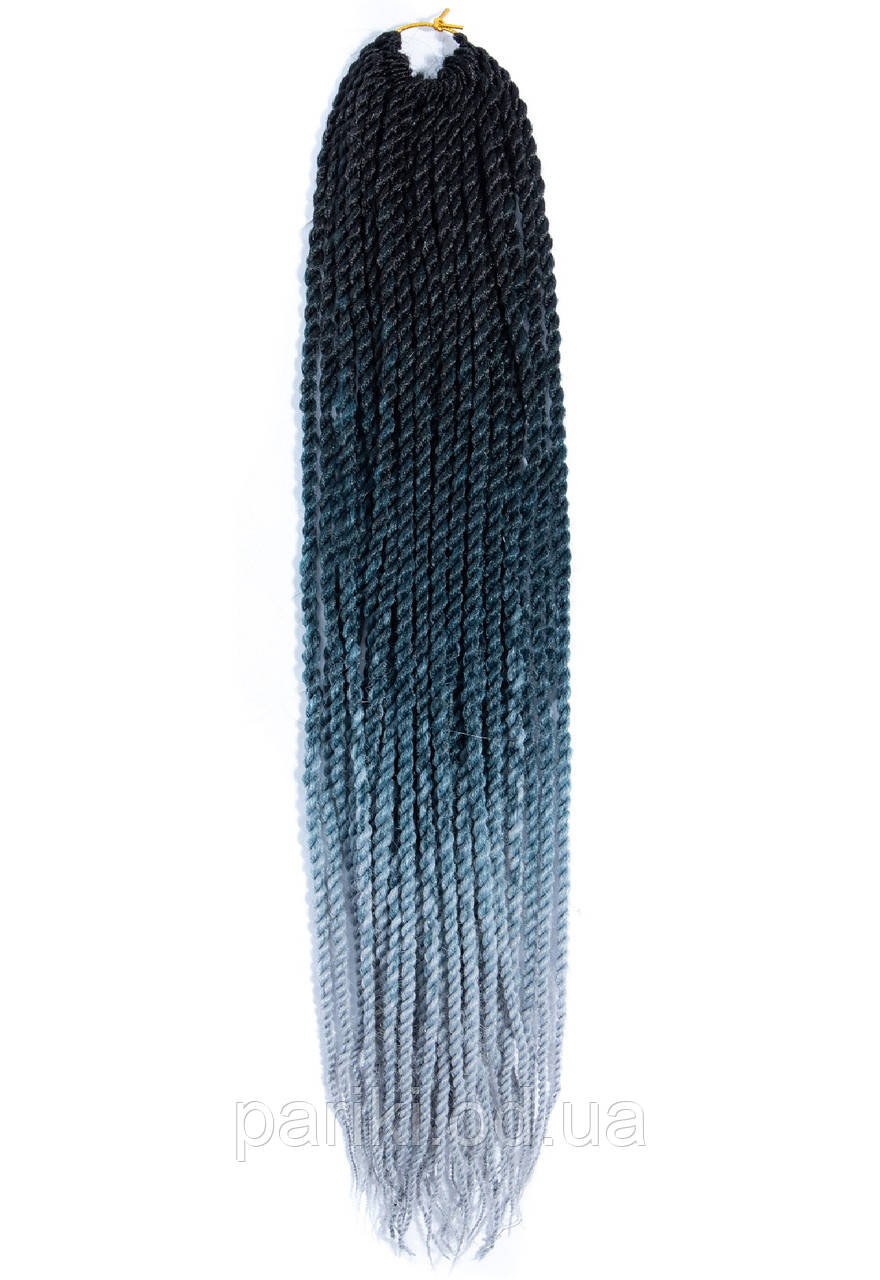 30 кос Сенегальські 60см. 100гр. Омбре3  "Twist Hair"