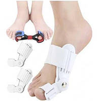 Вальгусна ортопедична магнітна шарнірна шина + Тренажер-випрямляч