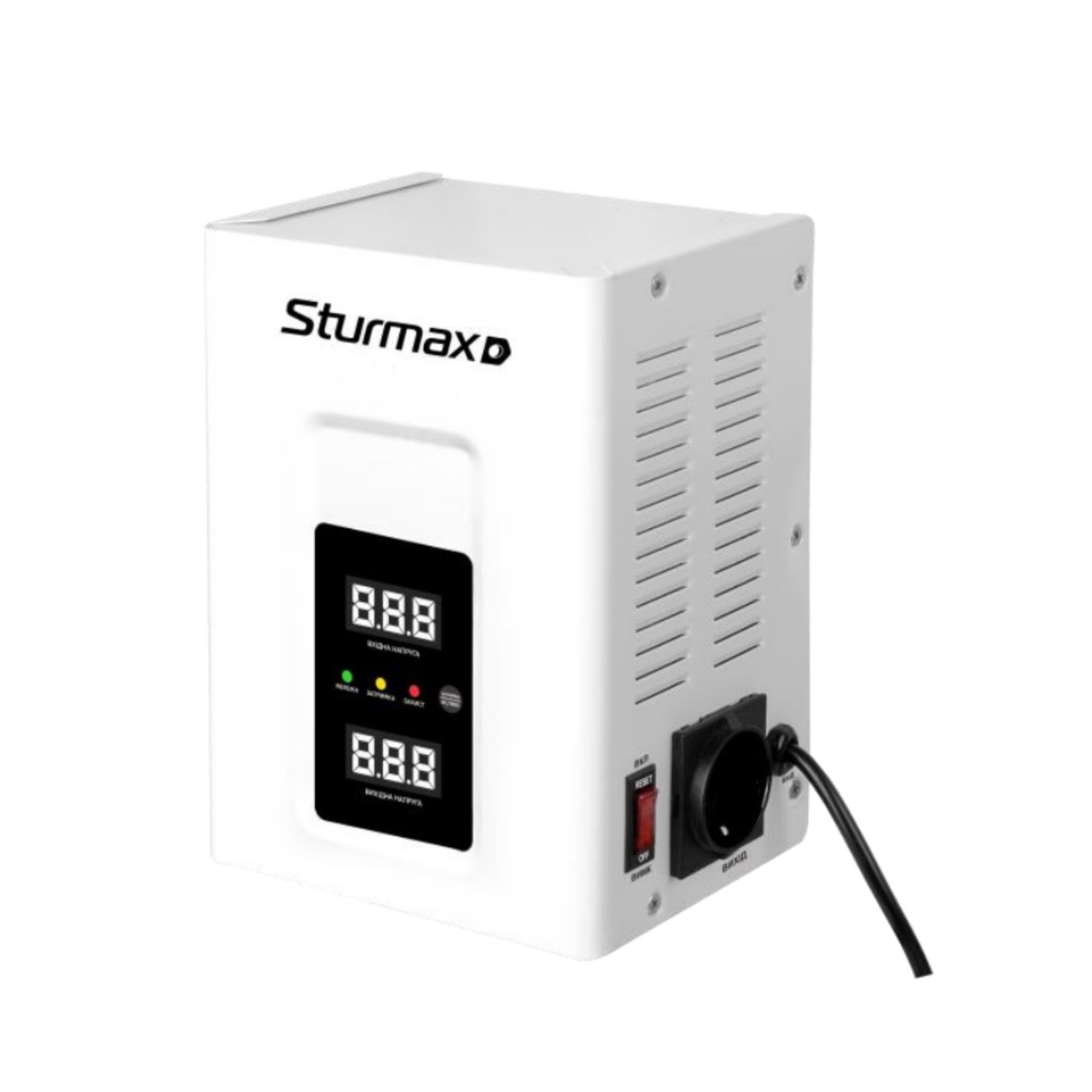 Стабілізатор напруги релейний 1000 ВA Sturmax PSM931000RV