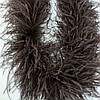 Боа з пера страуса п'ятишарове, довжина 1,8 м, колір Cold Brown, фото 3