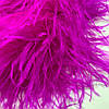 Боа страусове п'ятишарове, довжина 1,8 м, колір Fuchsia, фото 4