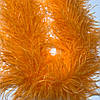 Боа з пера страуса п'ятишарове, довжина 1,8 м, колір  Light Orange, фото 6