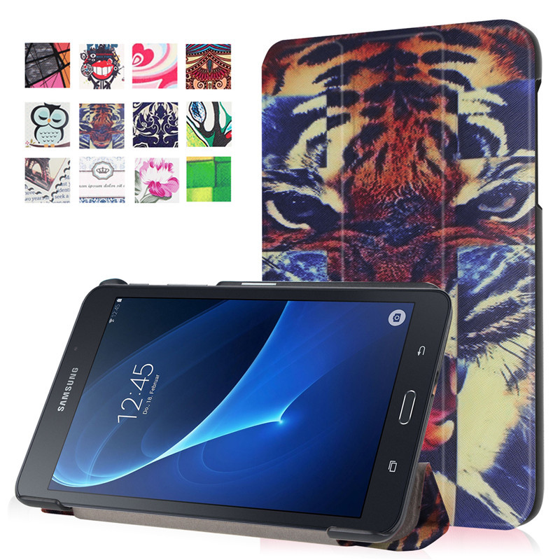 Чехол Samsung Galaxy Tab A 7.0 T280 T285 Ultra Slim Tiger