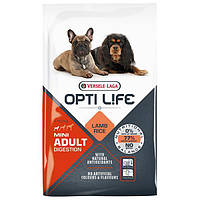Сухий корм Opti Life Adult Digestion Mini Опти Лайф з ягням для собак міні та малих порід 7,5 кг