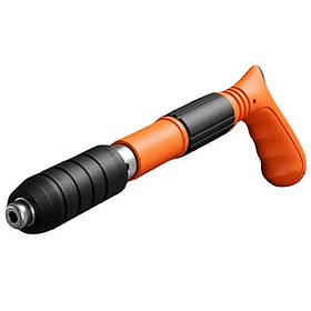Пневмостеплер RIAS Nail Gun для цвяхів 22-32 мм в кейсі Orange (3_05791)