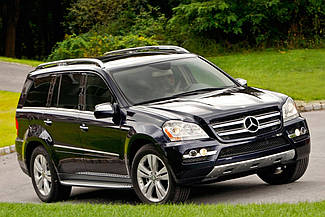Підніжки пороги майданчик для Mercedes GL W164 2007-2012