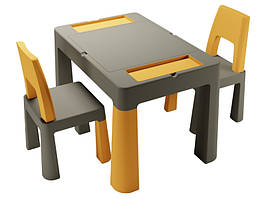 Комплект меблів TEGGI MULTIFUN+2 стільця graphite mustard