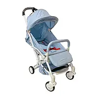 Прогулянкова коляска-трансформер 2 в 1 Yoya Care для дітей до 20 кг з алюмінієвою рамою Light Blue