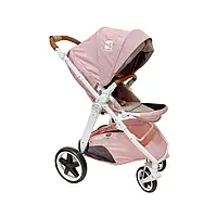 Дитяча коляска трансформер для прогулянок 3в1 Cool Baby до 3-4 років Рожева