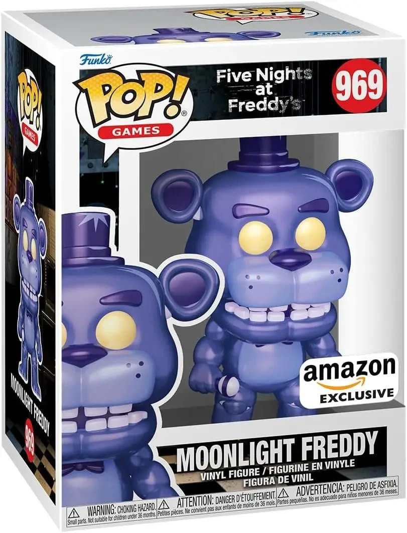 Фігурка Фанко Поп 5 ночей з Фредді Місячне Фредді Five Nights at Freddy's Moonlight Freddy