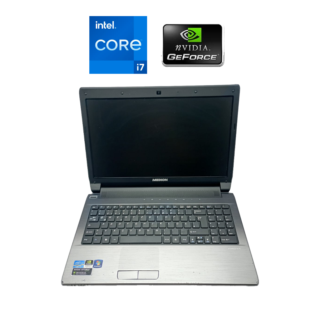 Ігровий ноутбук Acer Medion P6816/ 15.6" (1366x768)/ Core i7-2670QM/ 8 GB RAM/ 640 GB HDD/ GeForce GT 650M 2GB