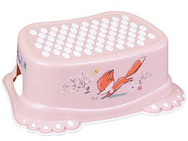 Сходинки антиковзкі у ванну дитячі FOREST FAIRYTALE light pink