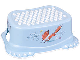 Сходинки антиковзкі у ванну дитячі FOREST FAIRYTALE light blue