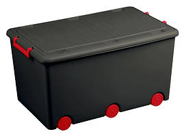 Контейнер для іграшок Tega Baby graphite red