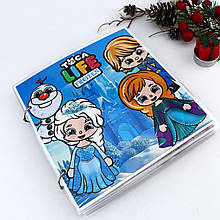 000077 Альбом одягачка на липучках Дом Фроузен Тока Бока